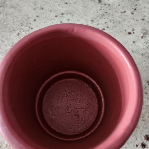 Decorative Eye red plant pot vessel holder - Picture 4 of 4